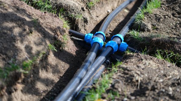 Cost of Underground Water Line Installation in Conroe