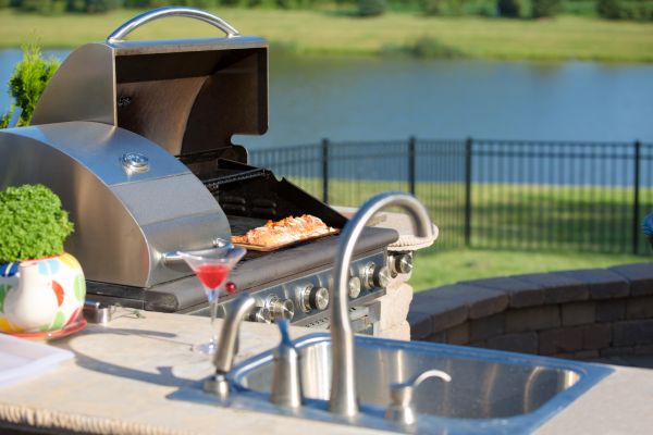 Cost of Outdoor Kitchen Plumbing in Conroe